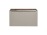 Waschbeckenunterschrank Santora Silikongrau 80 × 46 × 45,6 cm mit 2 Schubladen – Ansicht 2