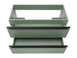 Waschbeckenunterschrank Sombrela Schilfgrün 100 × 57 × 46 cm mit 2 Schubladen – Ansicht 6