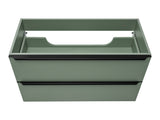 Waschbeckenunterschrank Sombrela Schilfgrün 100 × 57 × 46 cm mit 2 Schubladen – Ansicht 7
