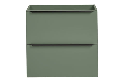 Waschbeckenunterschrank Sombrela Schilfgrün 60 × 57 × 46 cm mit 2 Schubladen – Ansicht 2