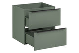 Waschbeckenunterschrank Sombrela Schilfgrün 60 × 57 × 46 cm mit 2 Schubladen – Ansicht 3