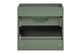 Waschbeckenunterschrank Sombrela Schilfgrün 60 × 57 × 46 cm mit 2 Schubladen – Ansicht 4
