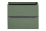 Waschbeckenunterschrank Sombrela Schilfgrün 70 × 57 × 46 cm mit 2 Schubladen – Ansicht 2