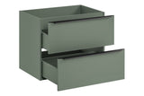 Waschbeckenunterschrank Sombrela Schilfgrün 70 × 57 × 46 cm mit 2 Schubladen – Ansicht 3