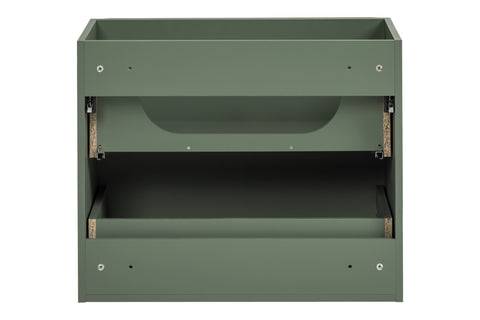 Waschbeckenunterschrank Sombrela Schilfgrün 70 × 57 × 46 cm mit 2 Schubladen – Ansicht 4