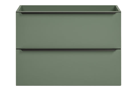 Waschbeckenunterschrank Sombrela Schilfgrün 80 × 57 × 46 cm mit 2 Schubladen – Ansicht 2