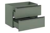 Waschbeckenunterschrank Sombrela Schilfgrün 80 × 57 × 46 cm mit 2 Schubladen – Ansicht 3