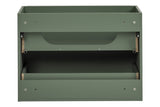 Waschbeckenunterschrank Sombrela Schilfgrün 80 × 57 × 46 cm mit 2 Schubladen – Ansicht 4