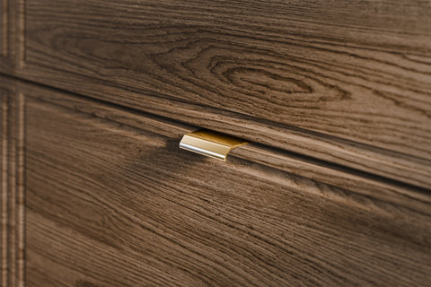 Waschbeckenunterschrank Talvera Casella Eiche 60 × 50 × 45,6 cm mit 2 Schubladen – Ansicht 6