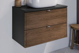 Waschbeckenunterschrank Talvera Casella Eiche 80 × 50 × 45,6 cm mit 2 Schubladen – Ansicht 7