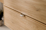 Waschbeckenunterschrank Terrana Cremona Eiche 80 × 50 × 46 cm mit 2 Schubladen – Ansicht 5