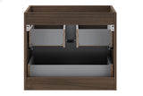 Waschbeckenunterschrank Terrana Walnuss Villa 60 × 50 × 46 cm mit 2 Schubladen – Ansicht 4