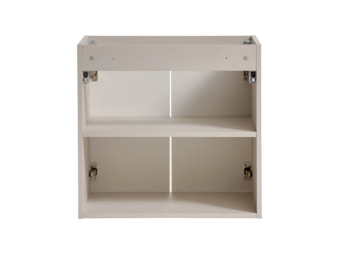 Waschbeckenunterschrank Vivessa Kaschmir matt 60 × 57 × 39 cm mit 2 Türen