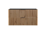 Waschbeckenunterschrank Xylara Wotan Eiche 100 × 57 × 46 cm mit 2 Schubladen – Ansicht 2