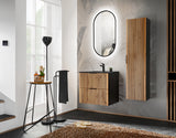 Waschbeckenunterschrank Xylara Wotan Eiche 60 × 57 × 46 cm mit 2 Schubladen – Ansicht 8