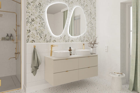 Waschtischplatte Dalvira Kaschmir matt 120 cm – Ansicht 4