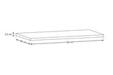 Waschtischplatte Dorella Ristretto Eiche 100 cm – Ansicht 6