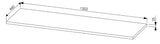 Waschtischplatte Leonis Sherman Eiche 150 cm