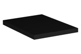 Waschtischplatte Novira Schwarz matt 20,4 cm