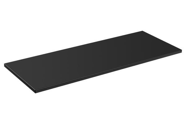 Waschtischplatte Santora Schwarz matt 140,4 cm