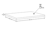 Waschtischplatte Sombrela Schilfgrün 60 cm – Ansicht 8