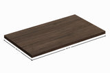 Waschtischplatte Terrana Walnuss Villa 80 cm – Ansicht 4
