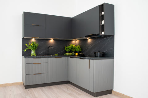 Winkelküche KS6-G370 – Morvex & Kendro 190 × 180 cm – Modern & funktional – Ansicht 2