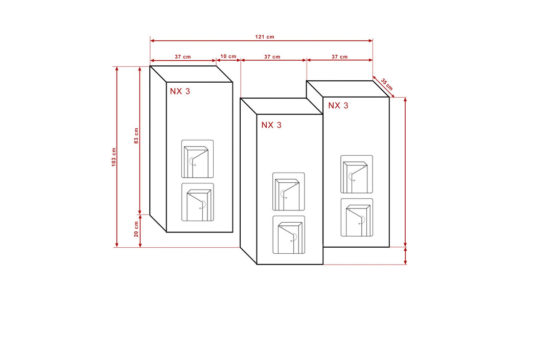 Praktische Eleganz - Kommode als Raumhighlight.