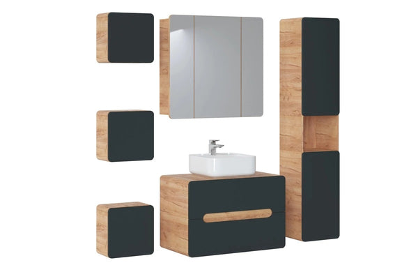 Badmöbel-Set - Aruba Cosmos I - Ideal für moderne Badezimmer. - ROYAL24_MARKT